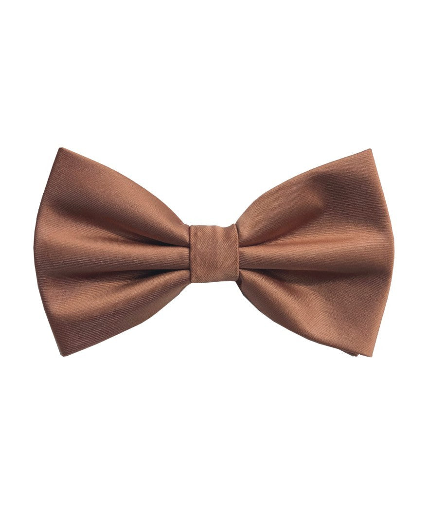 Solid Pre-Tied Bow Ties & Hankies