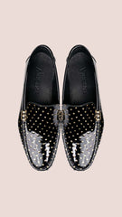 BLK/GOLD SHOES SHOES Ph inventory shoes Vercini