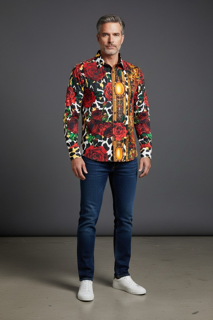 Under the Sun Button-Up Rhinestone Shirt Collection