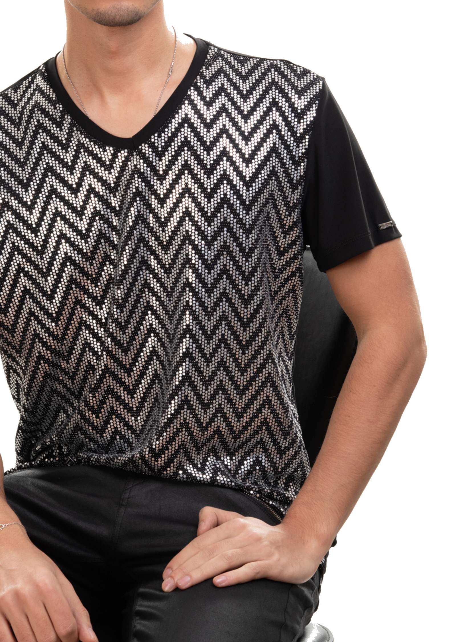 Mondo's Galactic Luminescence Sequin Tee