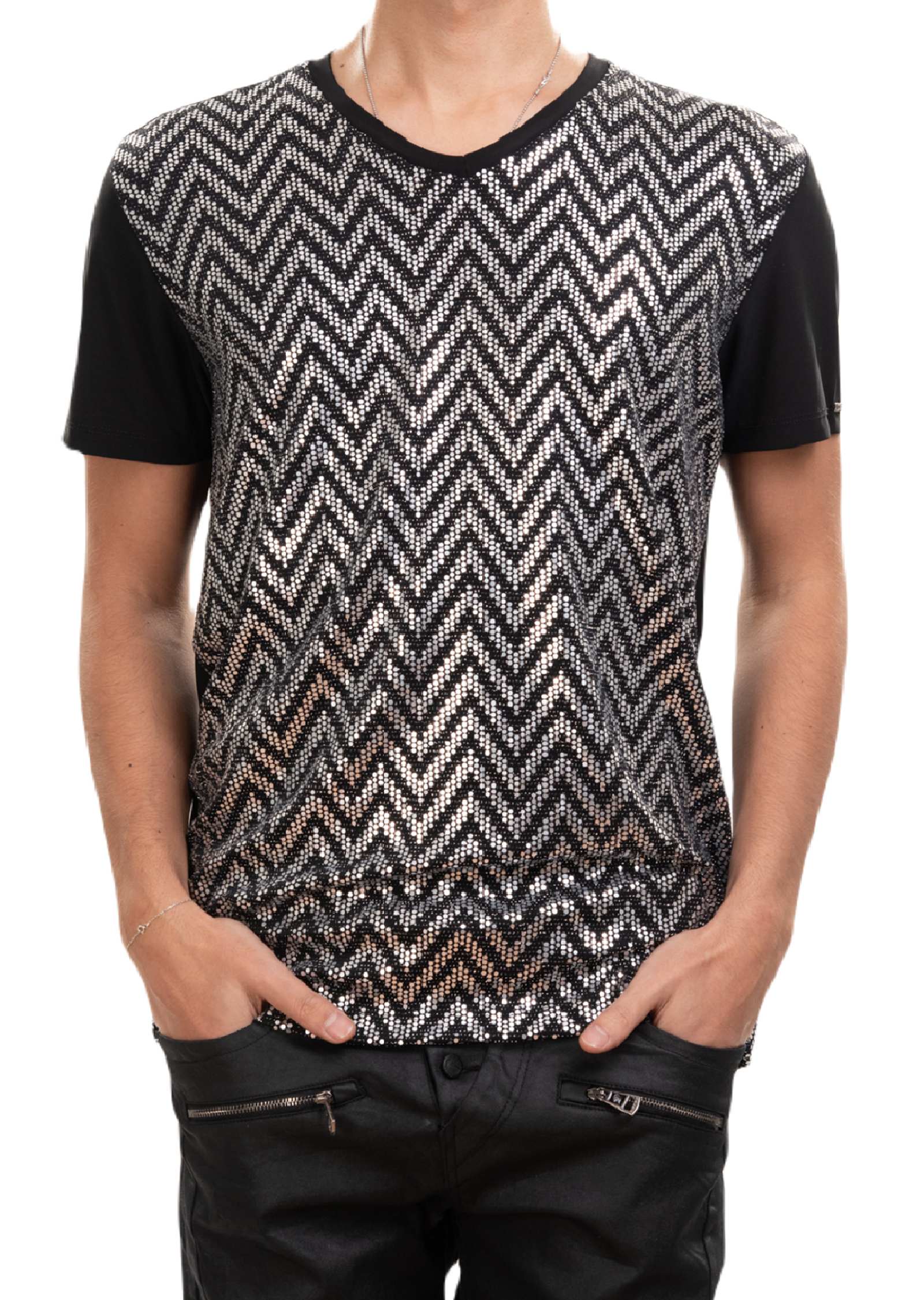 Mondo's Galactic Luminescence Sequin Tee