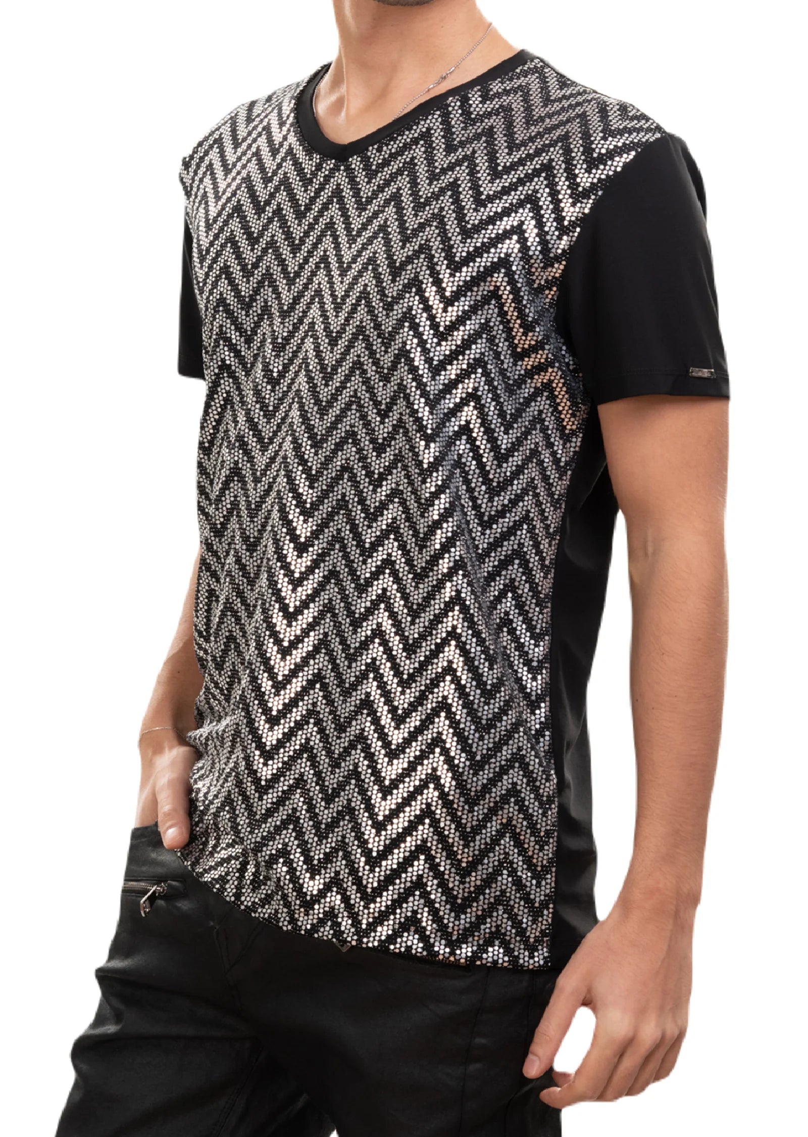 Mondo's Galactic Luminescence Sequin Tee