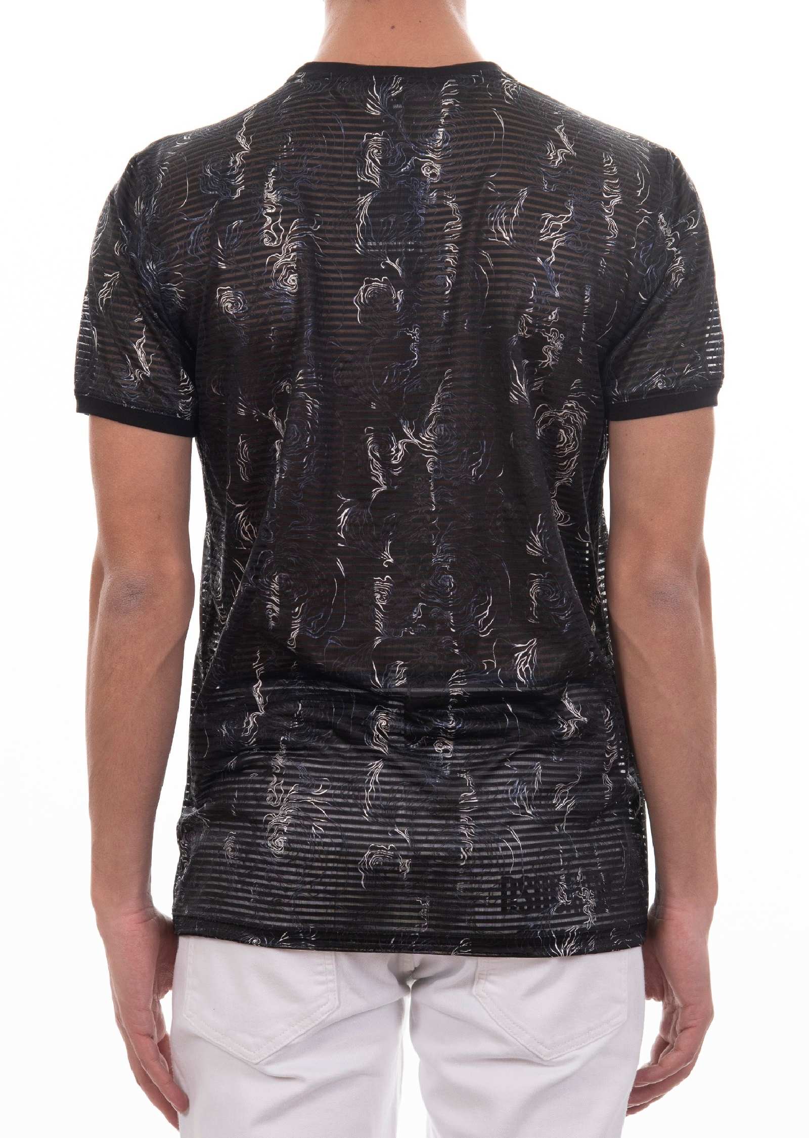 Mondo's Midnight Enigma Floral Foil Tee