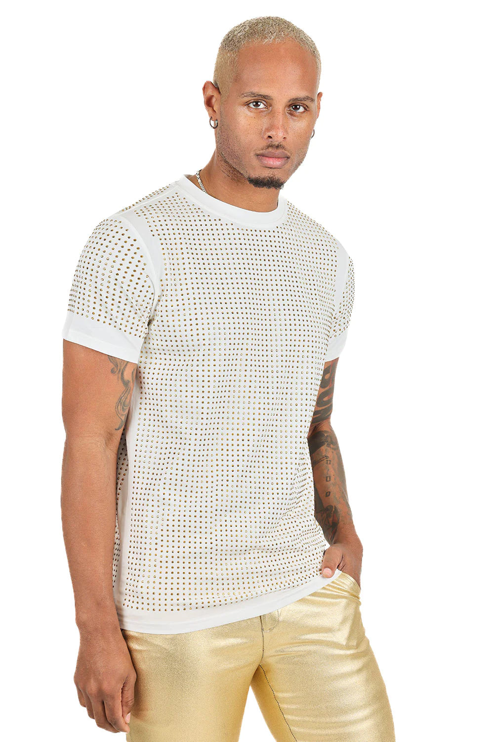 Gold Jewel Men's Crew-Neck T-Shirt