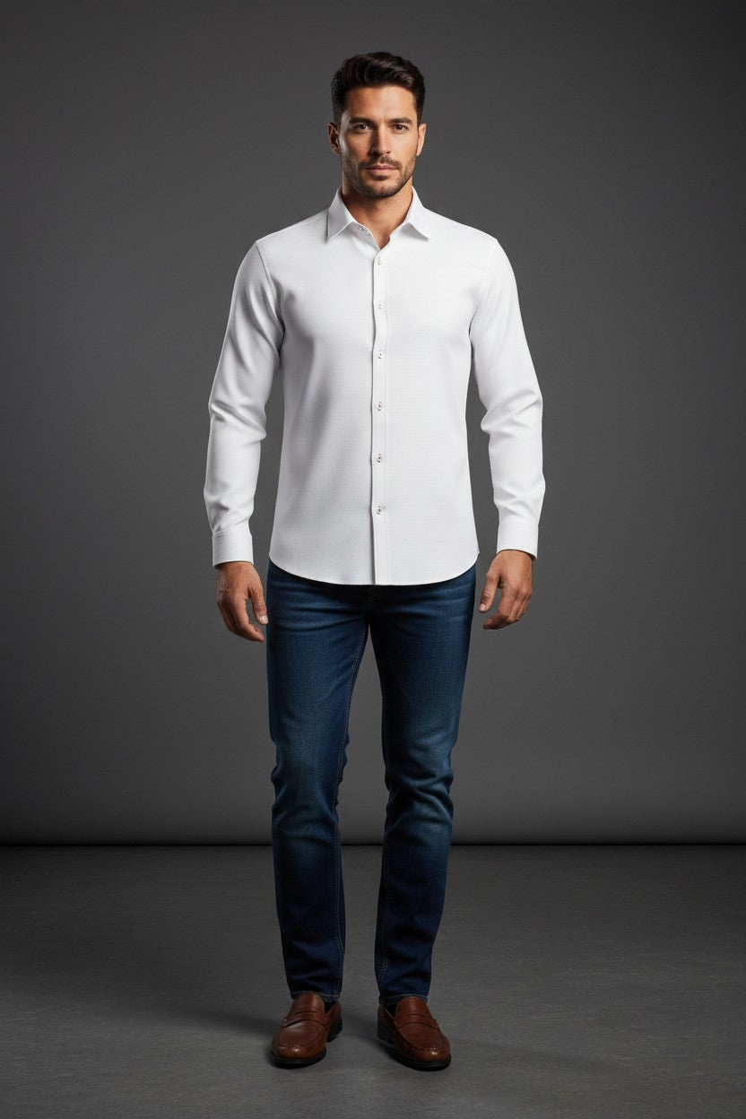 Linen Long Sleeve Shirt