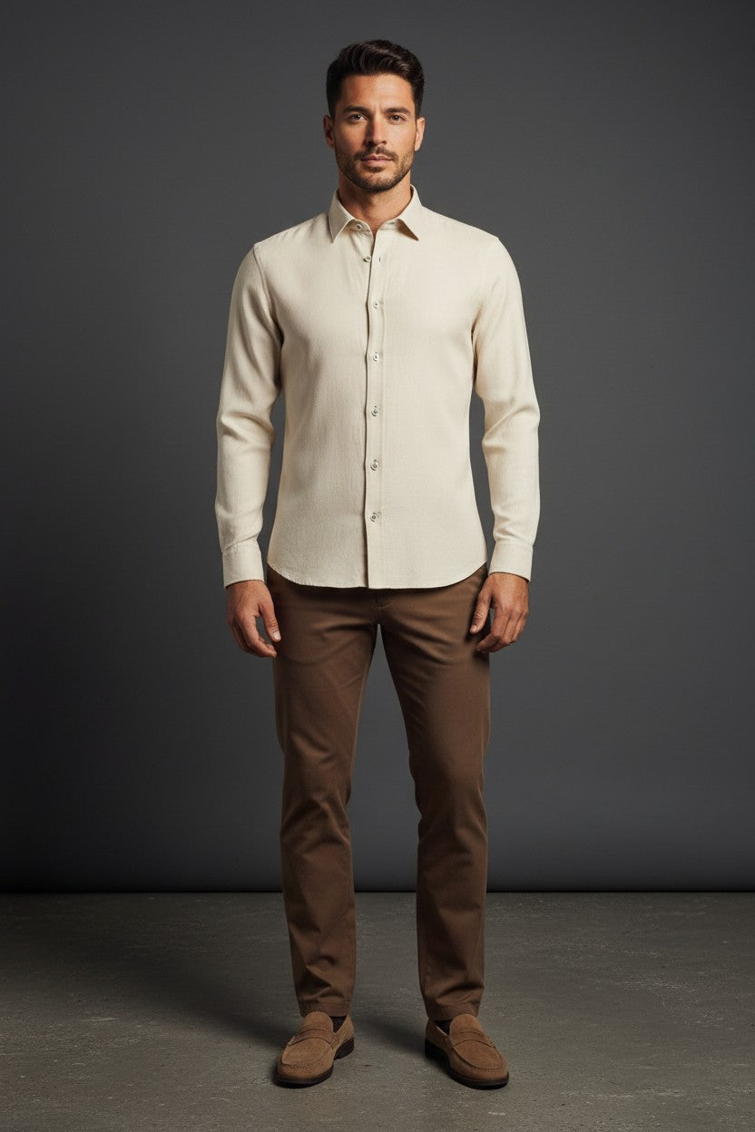 Linen Long Sleeve Shirt