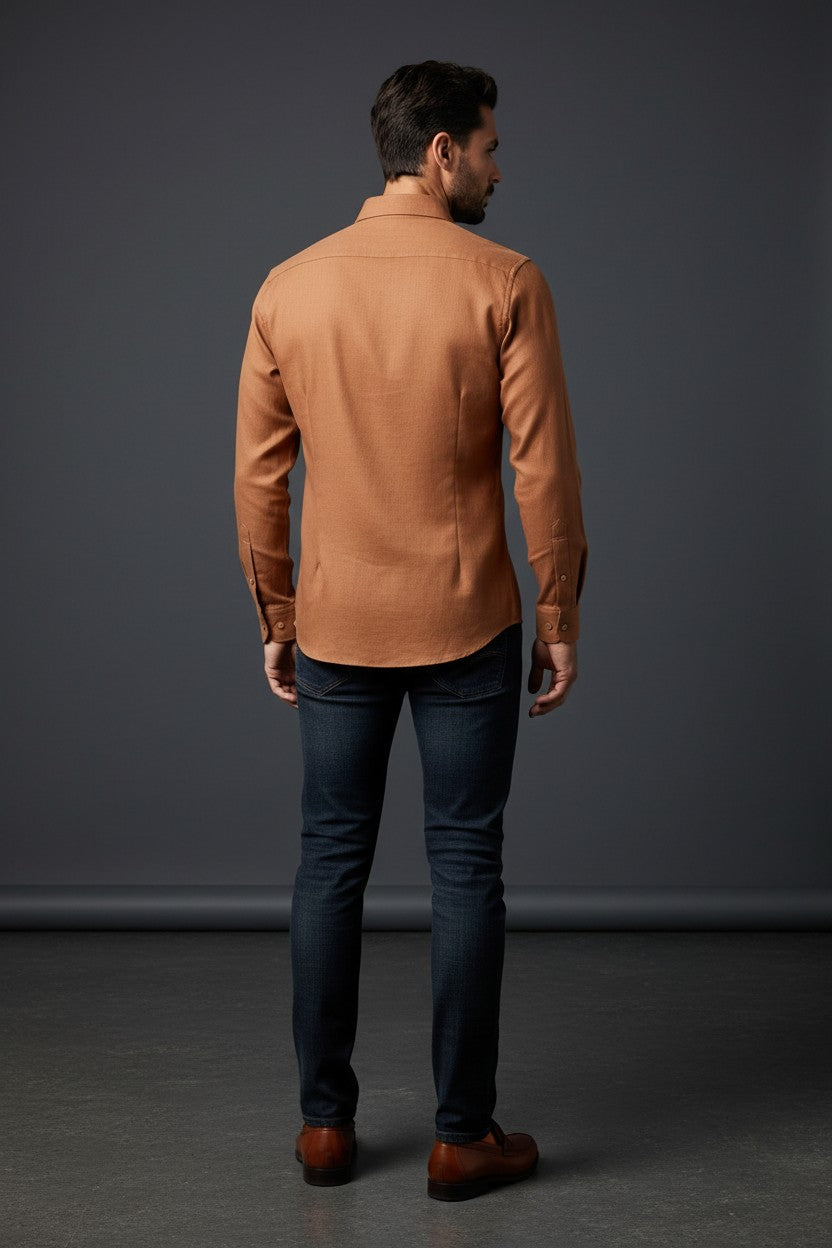 Linen Long Sleeve Shirt