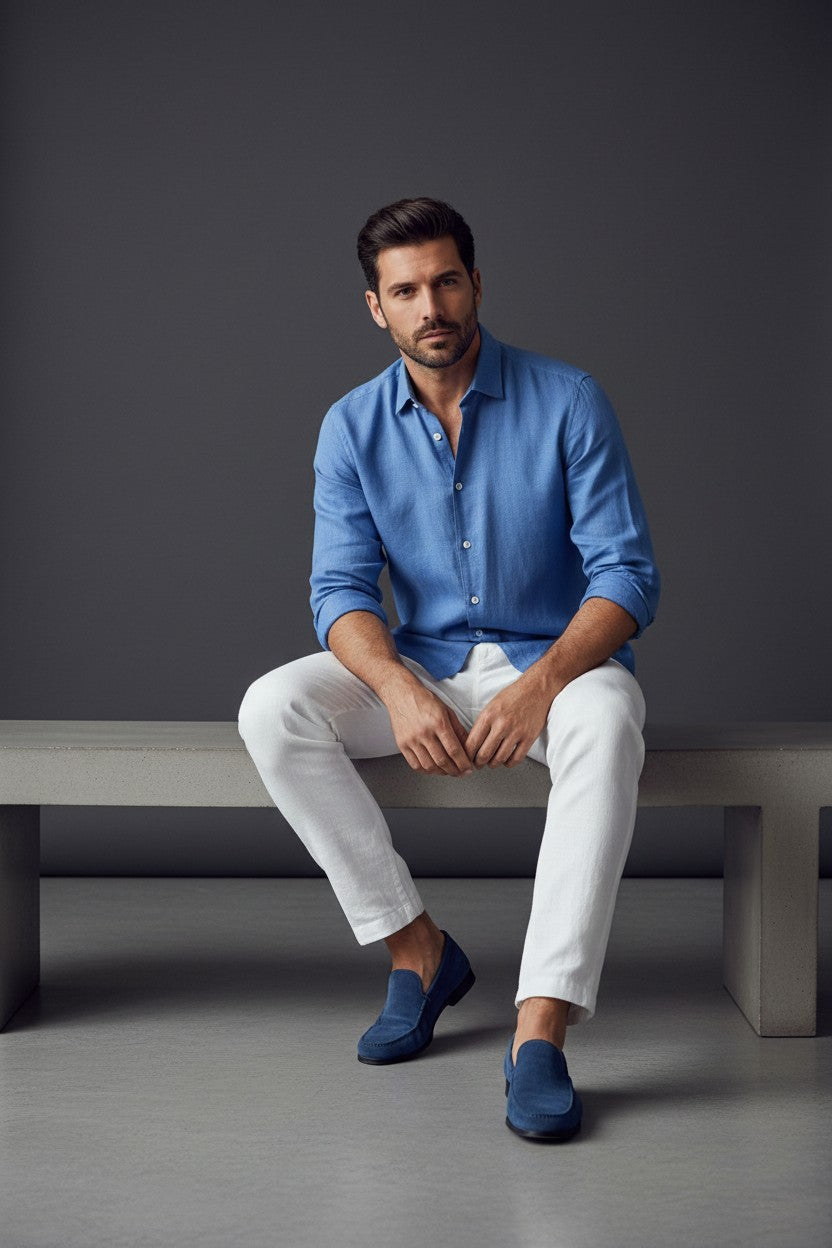 Linen Long Sleeve Shirt