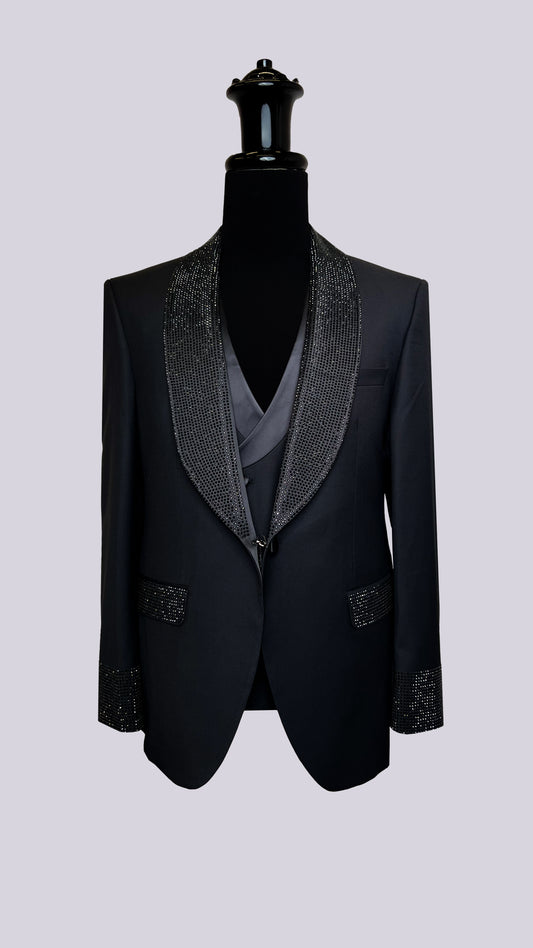 Edgers Alabaster Sophisticate Men's Four-Piece Suit TUXEDOS All Suits Vercini
