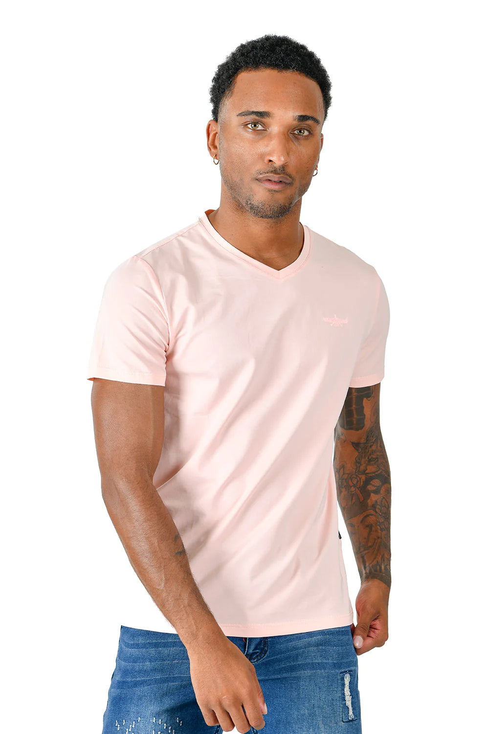 Premium Short Sleeve V-Neck T-Shirt