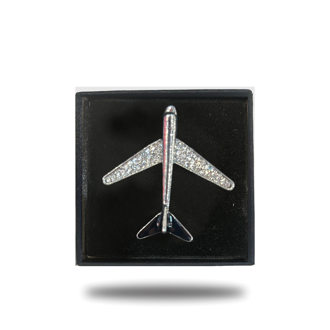 Aviation Crystal  Lapel pins