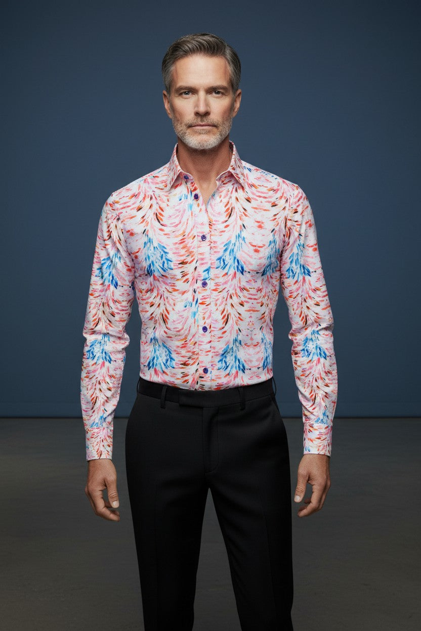Vercini Tropical Breeze Premium Cotton Shirt