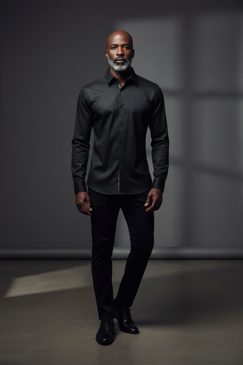 Vercini Onyx Formal Dress Shirt