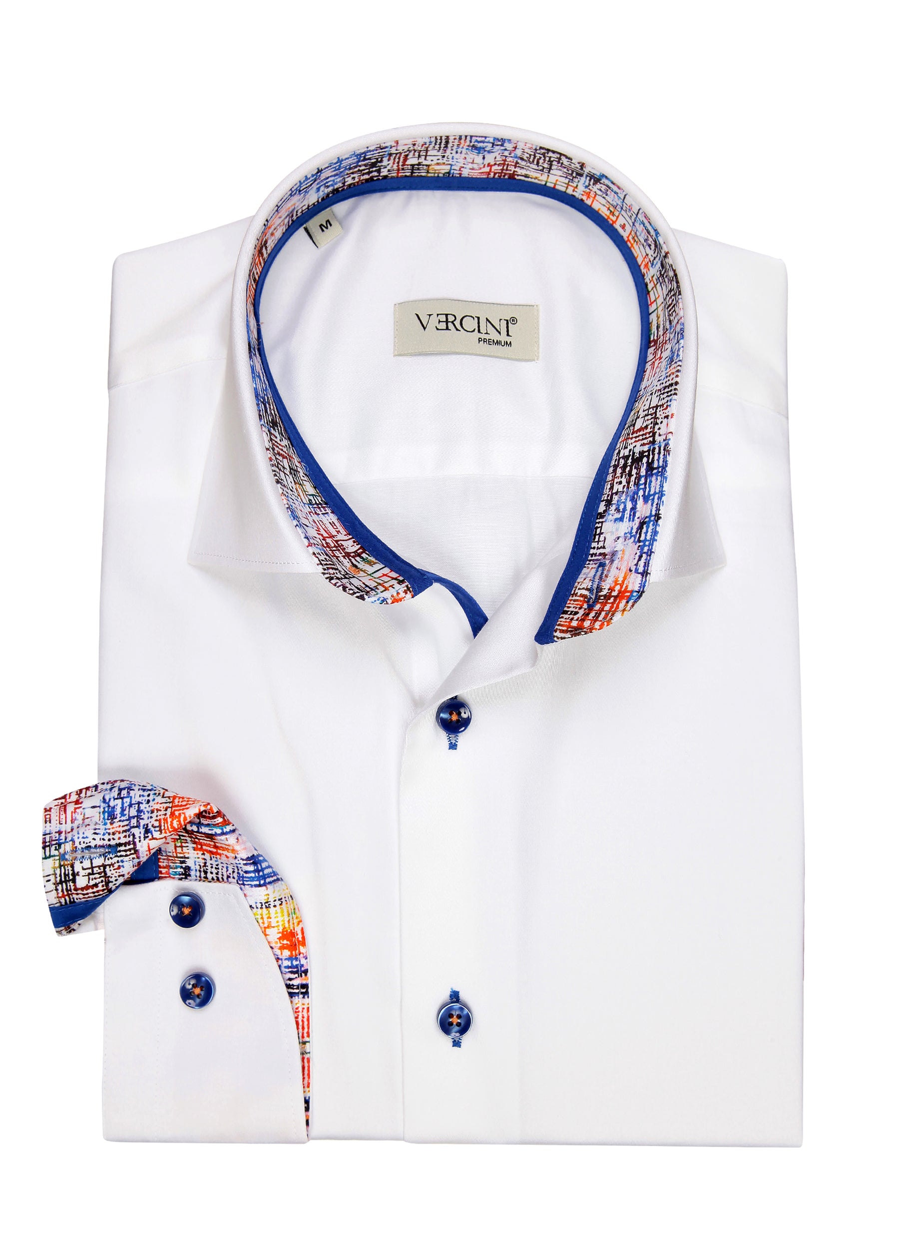 WHITE SHIRT VERCINI DRESS SHIRTS On Sale 30% Off Vercini