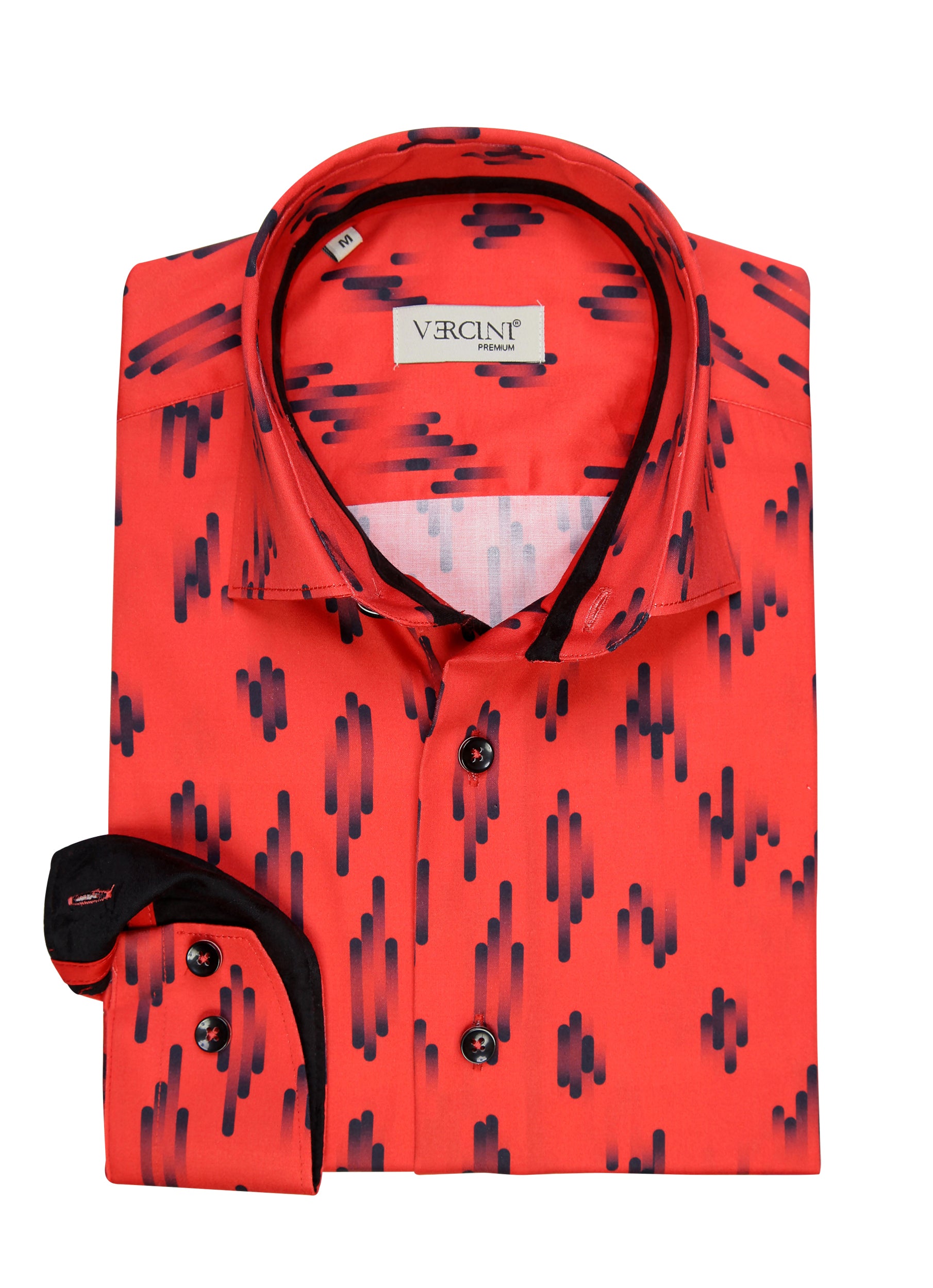 Crimson Rhythm Casual Shirt CASUAL SHIRT Buy One Get One Free Vercini