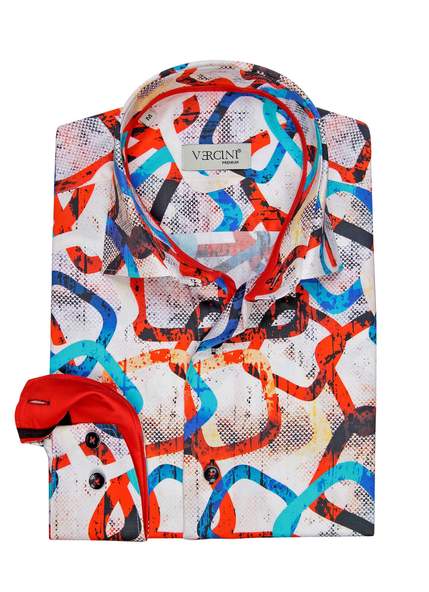 Urban Mosaic Casual Men's Shirt CASUAL SHIRT Do Vercini