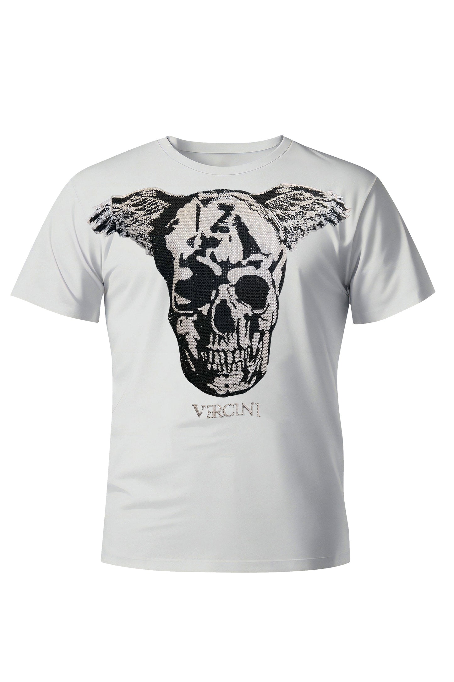 Celestial Requiem Winged Skull T-Shirt