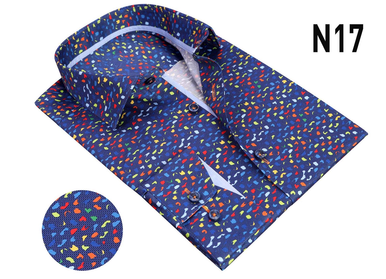 Vercini Abstract Artistry Dress Shirt,