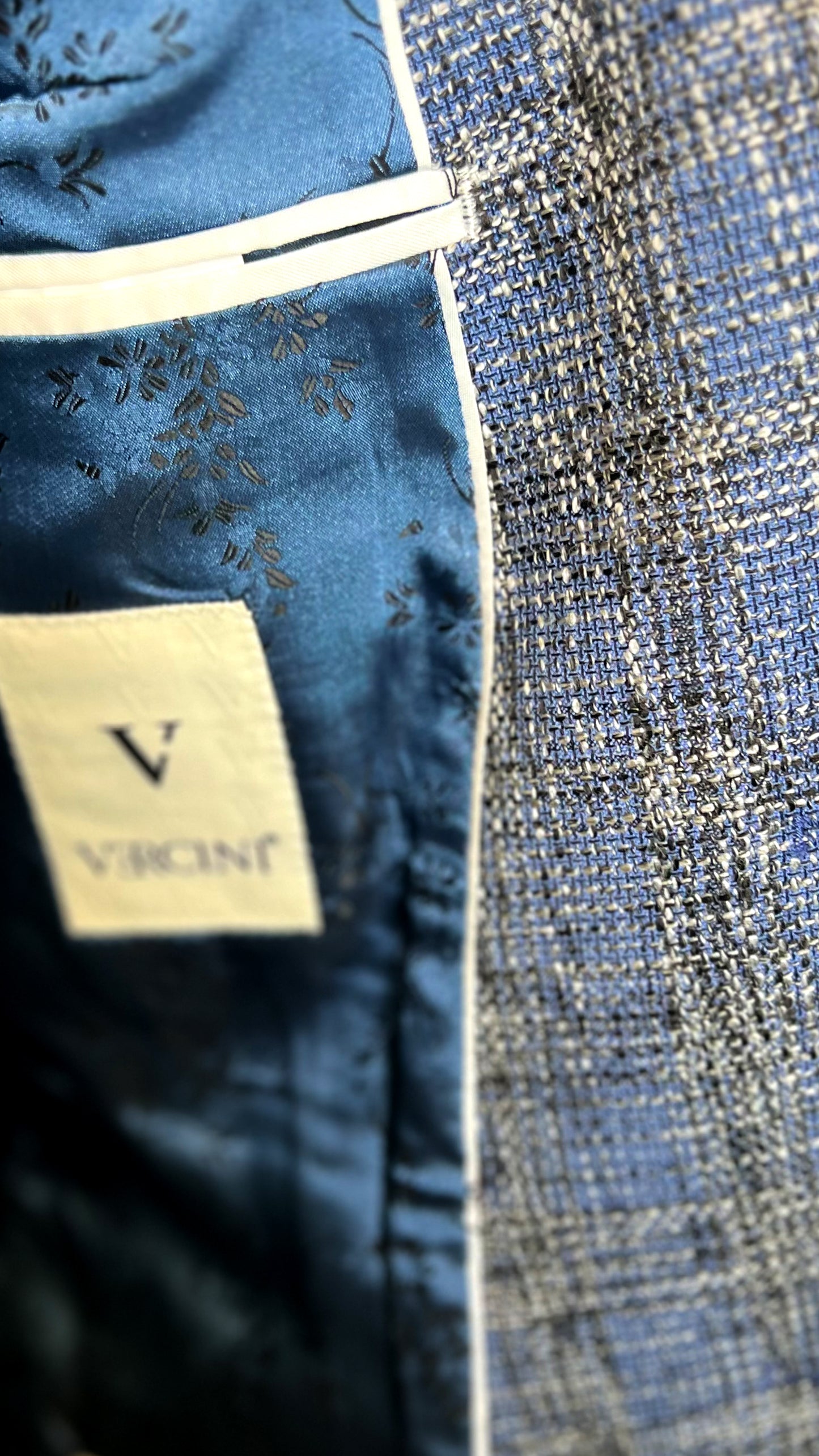 Vercini Azure Weave Me's Blazer