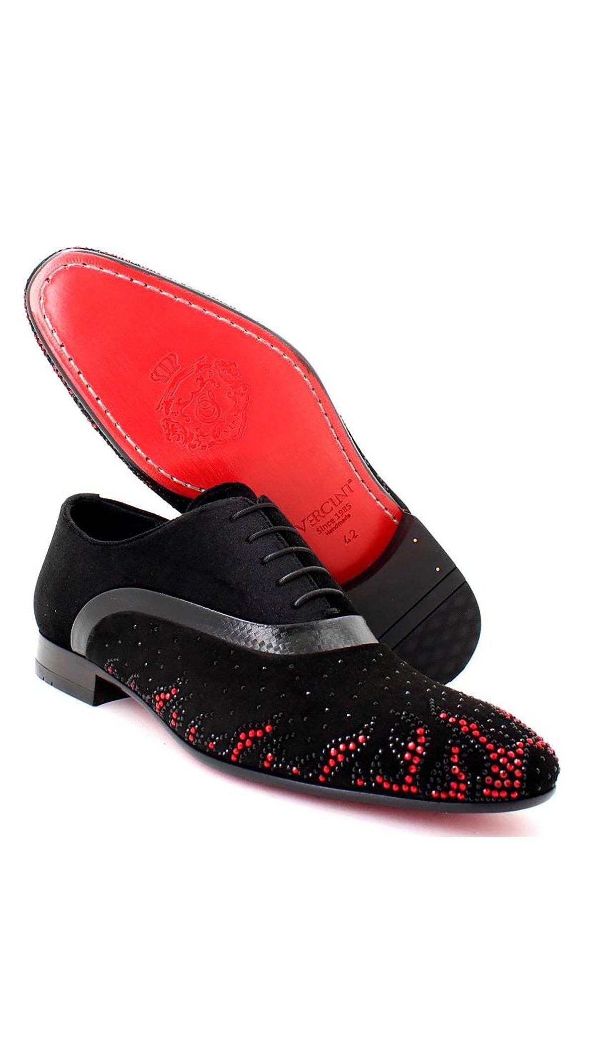 Vercini Cosmic Glint Oxfords Men's Designer Shoes SHOES Vercini