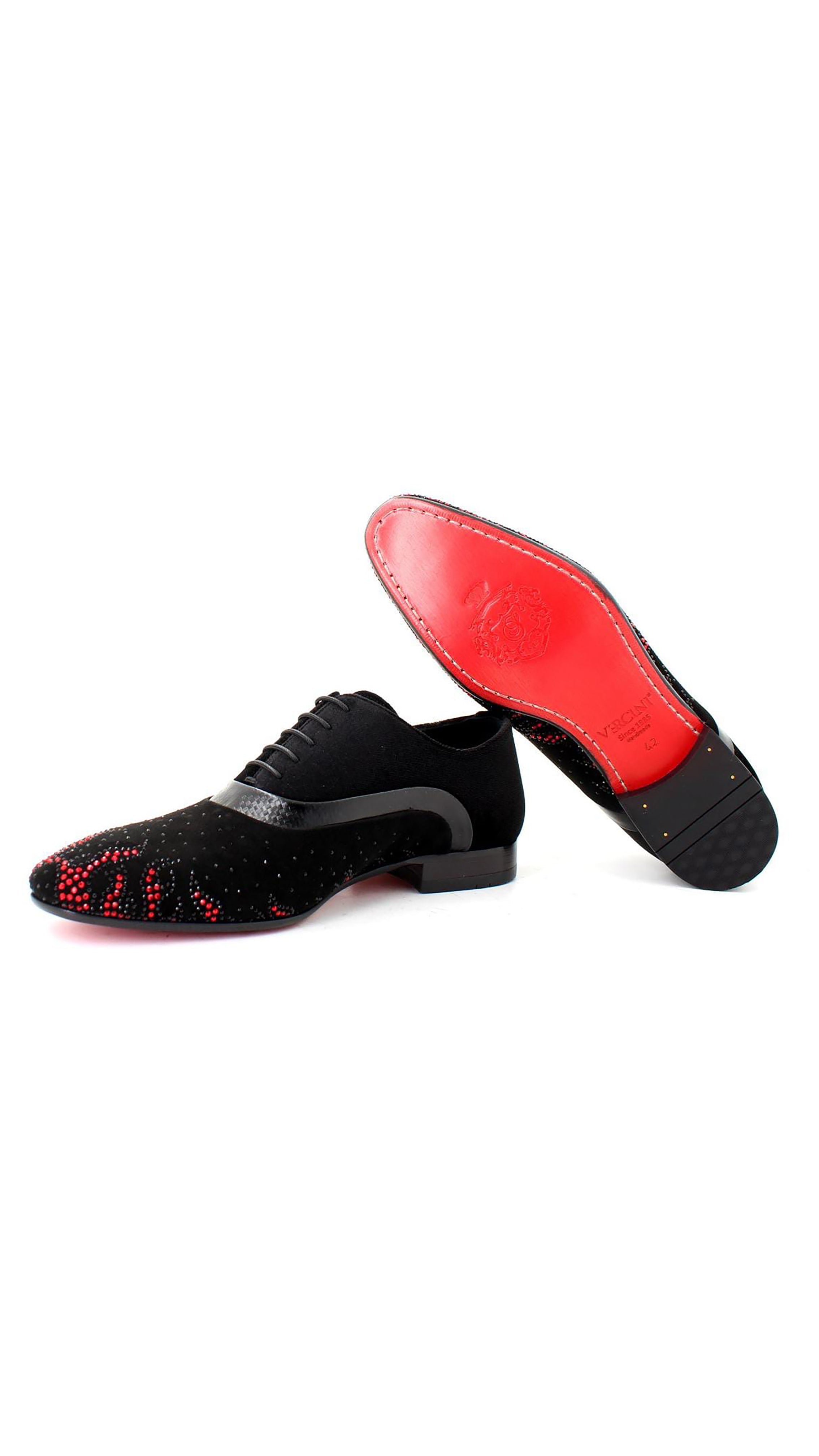 Red and black designer shoes online