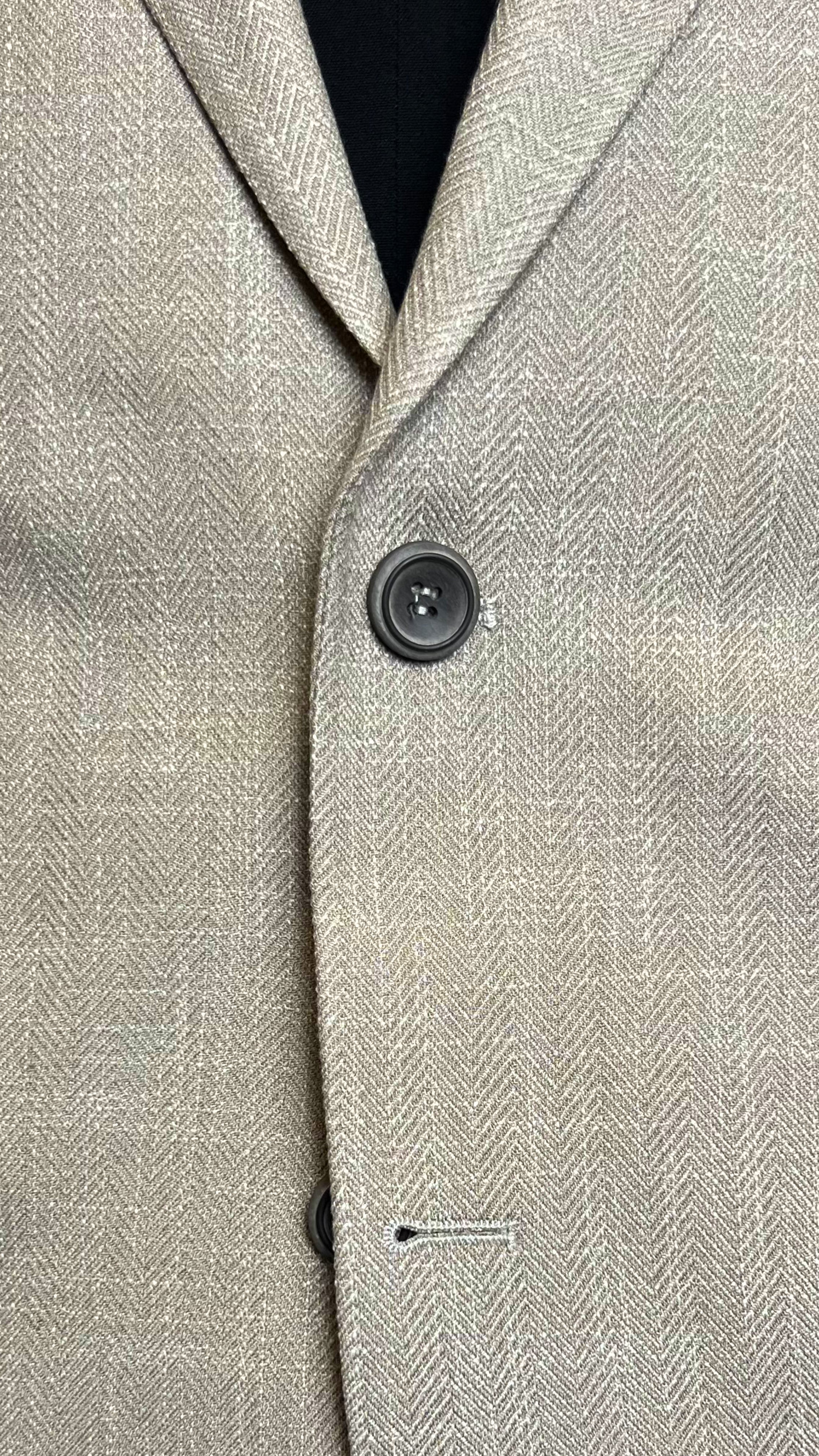 Modern Classic Taupe Wave Blazer