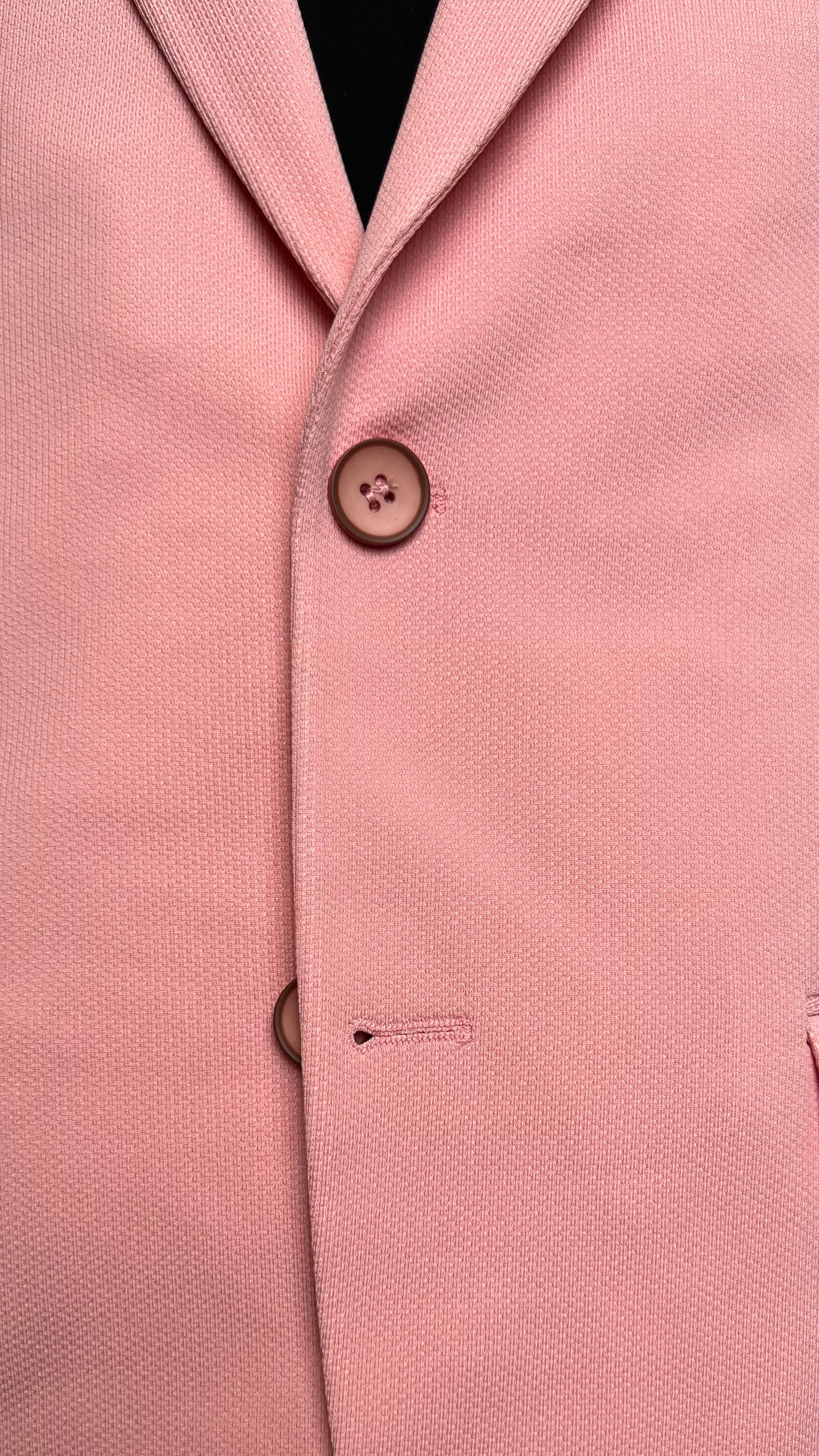 Rosé Elegance Cotton Blend Blazer