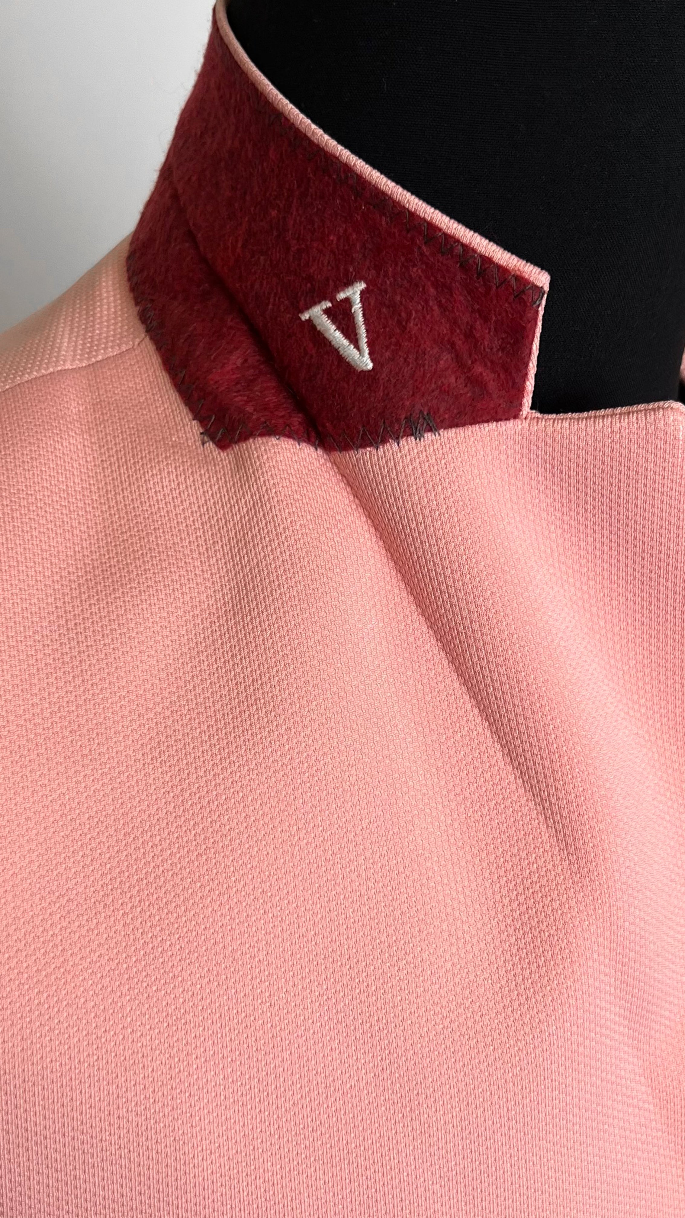 Rosé Elegance Cotton Blend Blazer