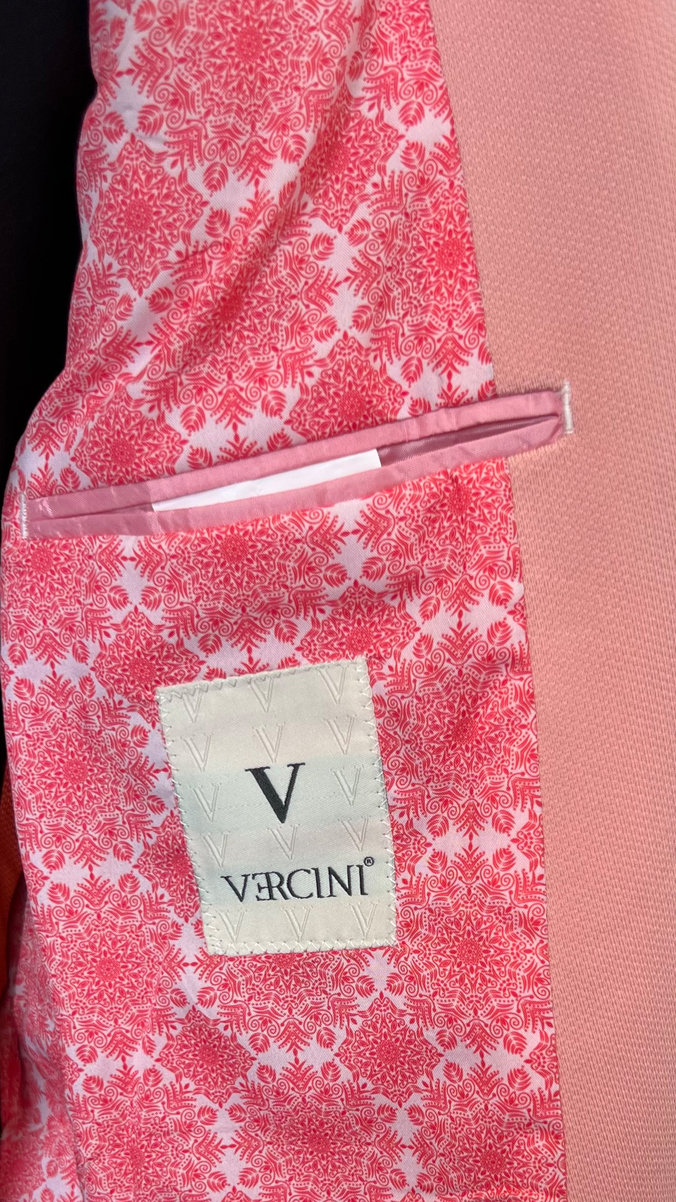 Rosé Elegance Cotton Blend Blazer