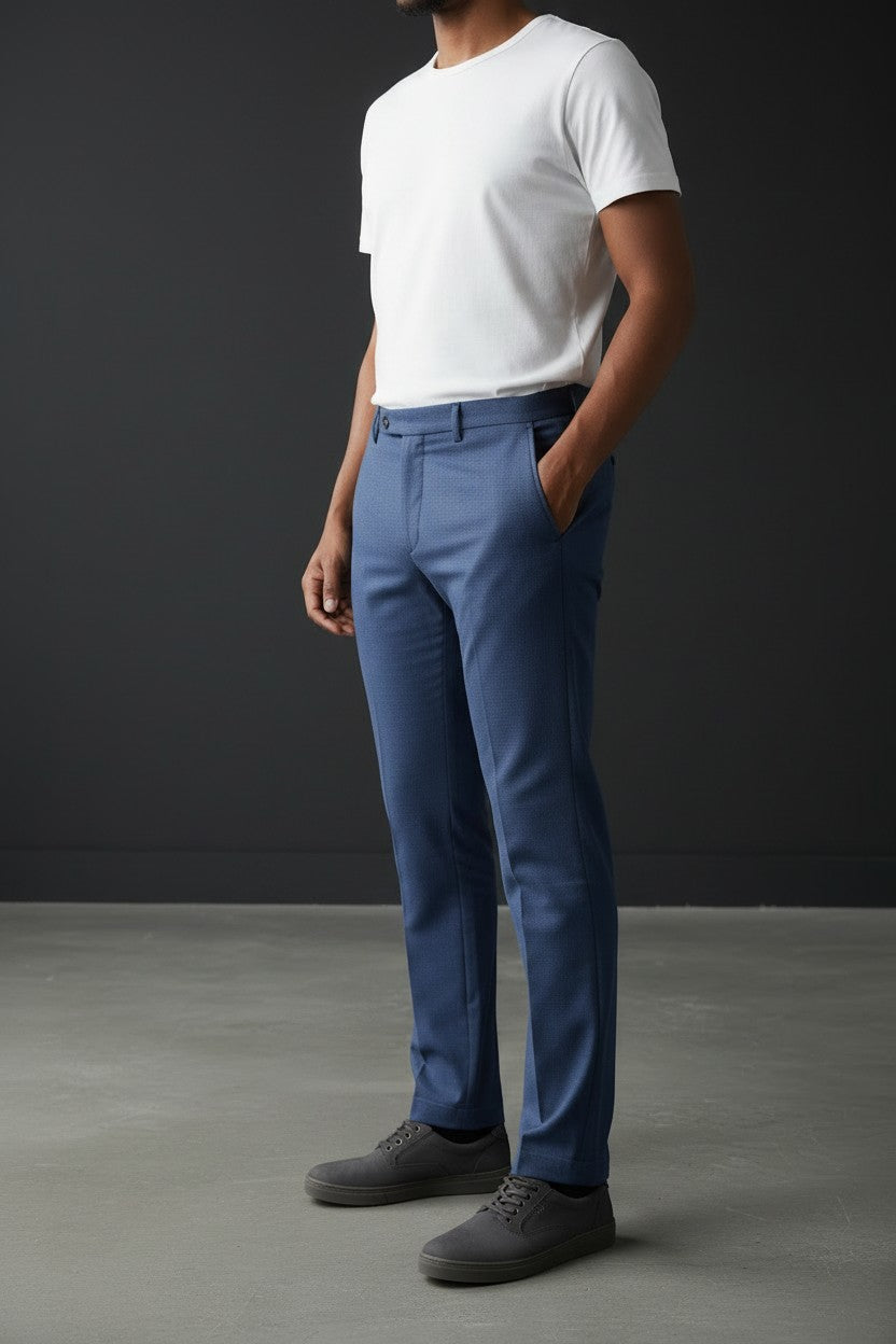 Vercini Navy Blue Dress Slacks