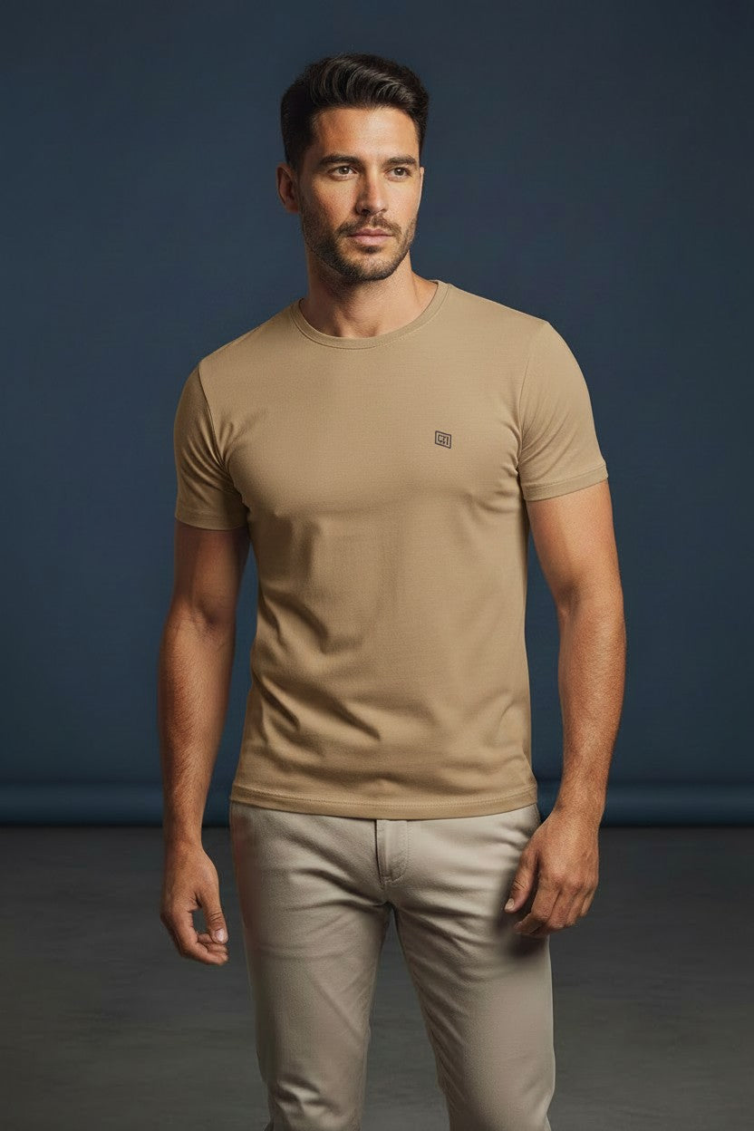 Vercini Signature Crew Neck T-Shirt – Premium Everyday Essential