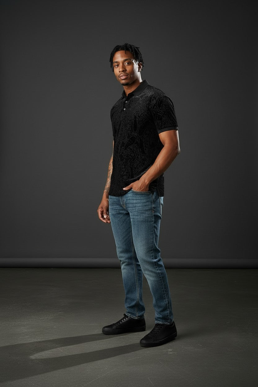 Men's Paisley Passion Polo Shirt