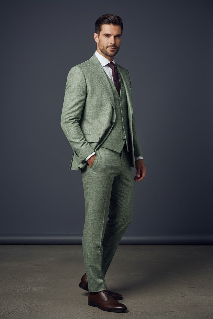 Vercini Signature Three-Piece Suit Collection
