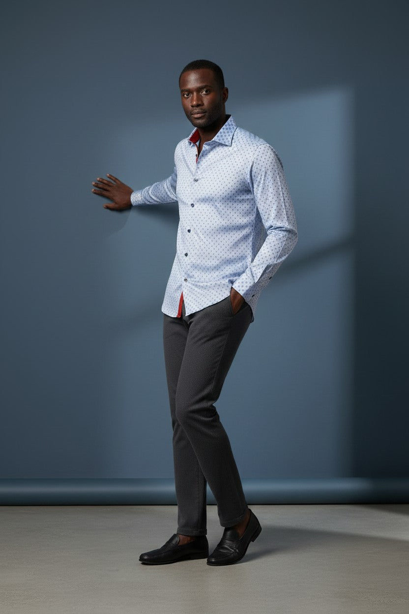 Vercini Abstract Artistry Dress Shirt