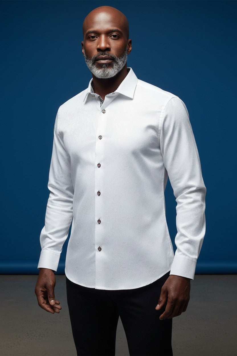 Vercini Abstract Artistry Dress Shirt VESC11