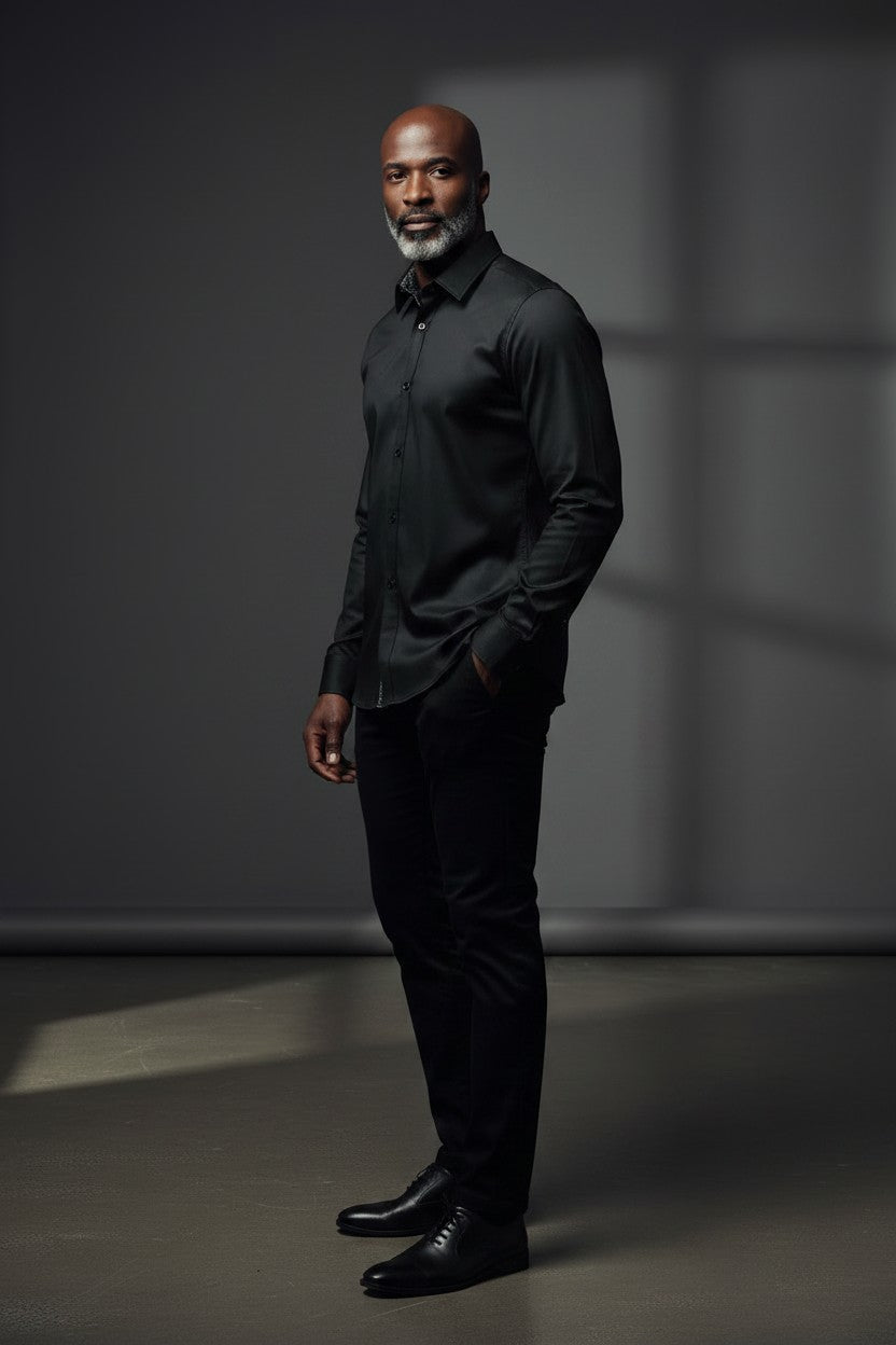 Vercini Onyx Formal Dress Shirt