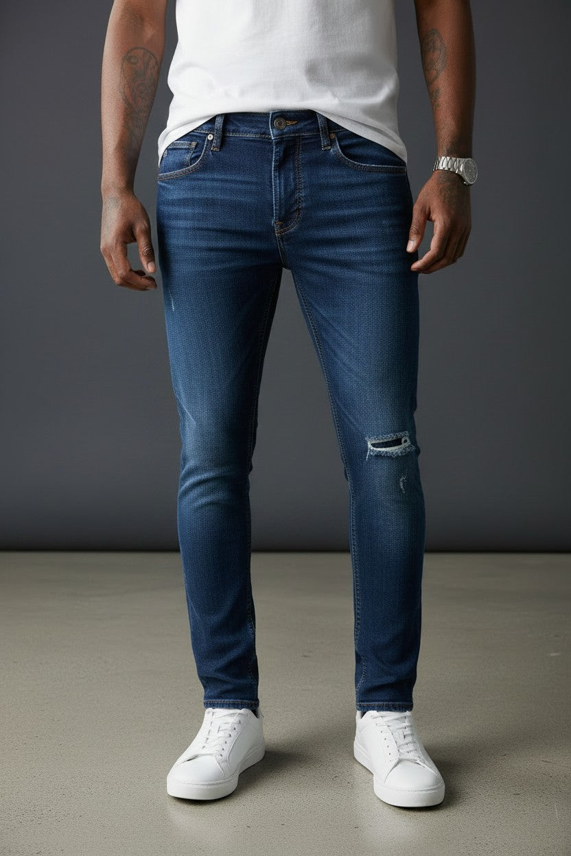Lasting Distressed Denim Jeans