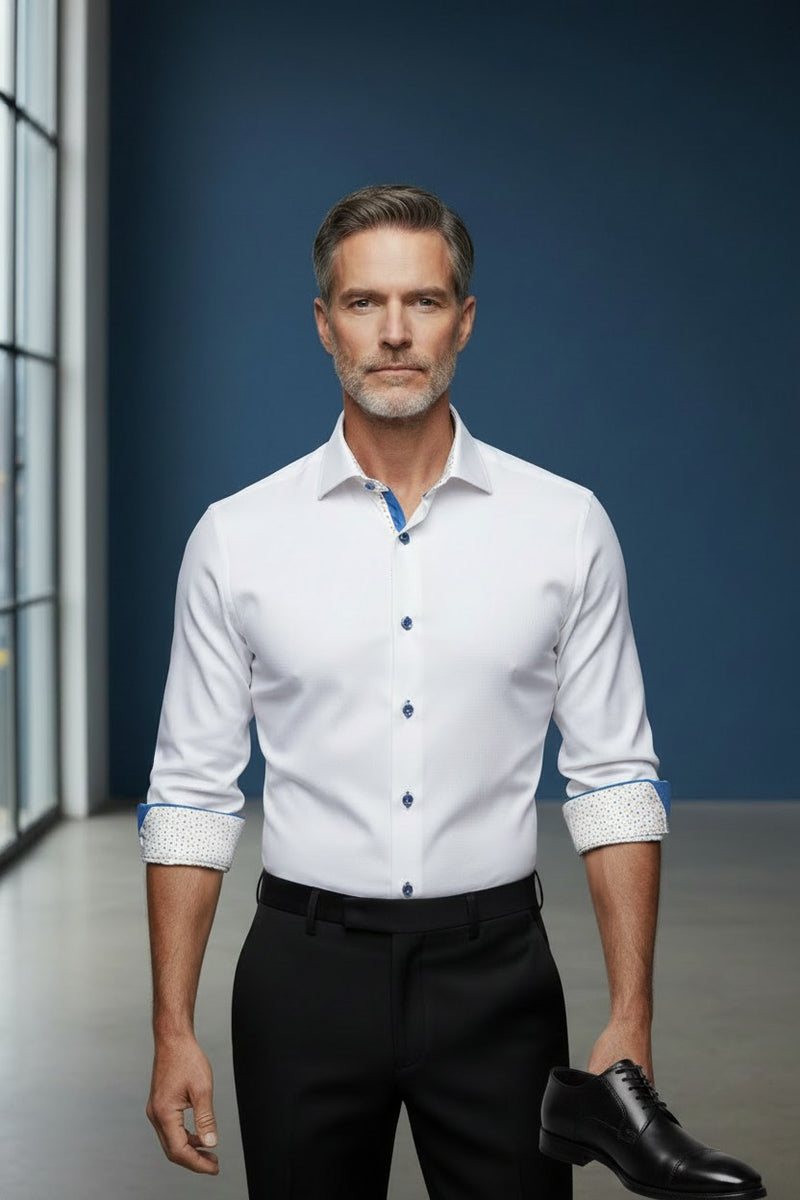 best dress shirts wso Verno Dress Shirts  Unique Design Menswear