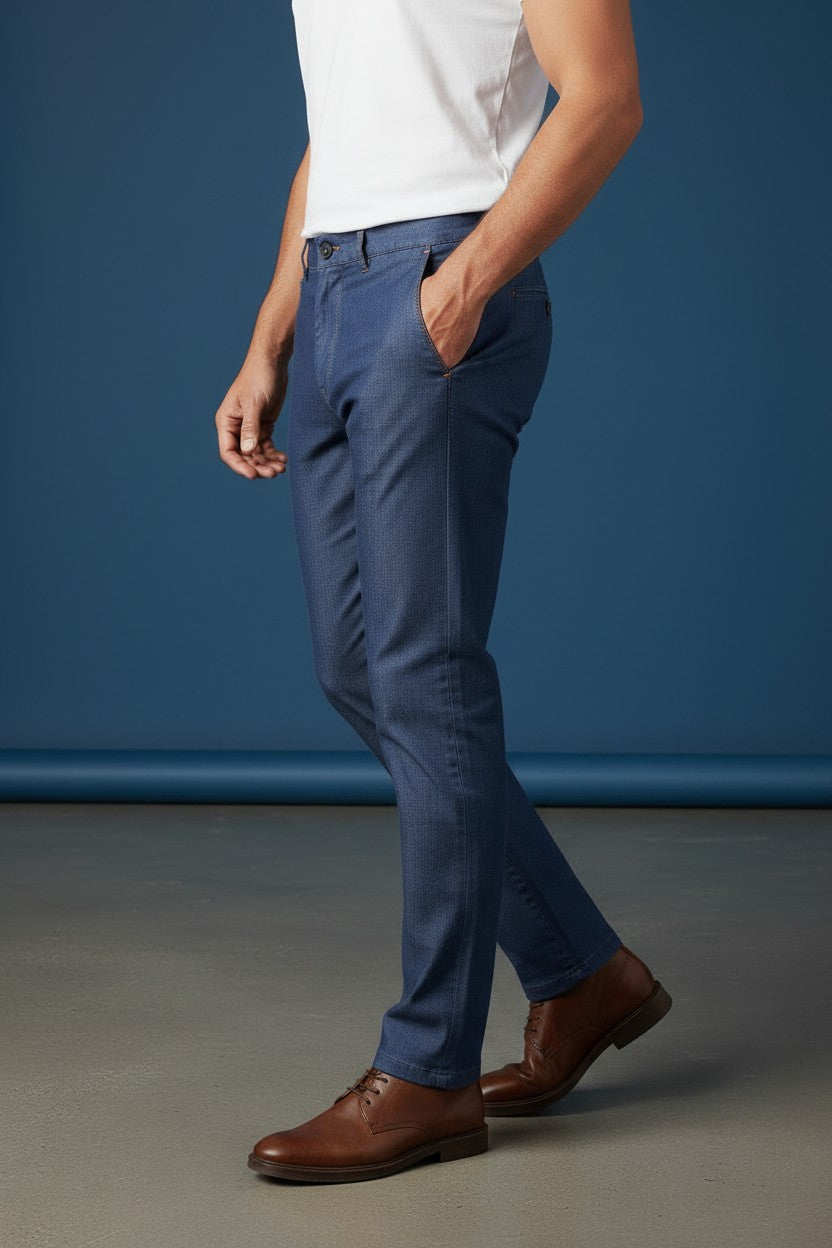 AVM Indigo Blue Dress Trousers