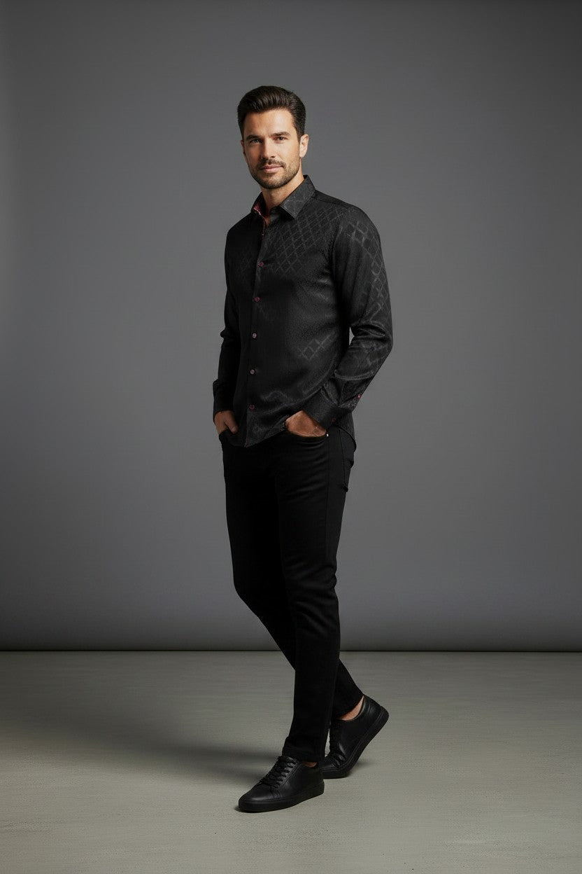 Cosmic Splash Variations Casual Shirt