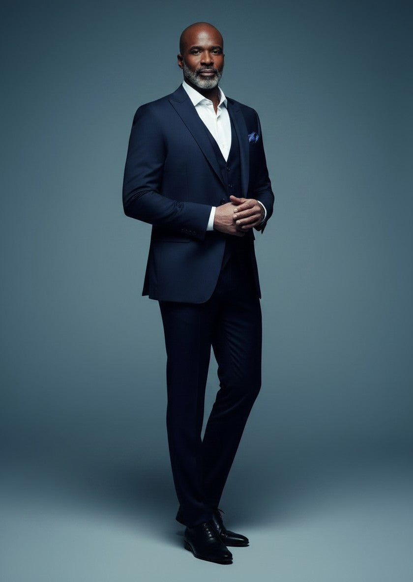 Vercini Slim Fit 3-Piece Suit | Jacket, Vest & Trousers