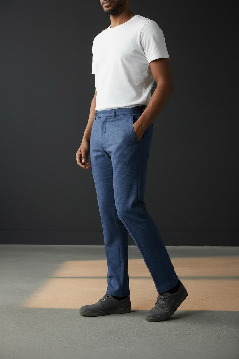 Vercini Navy Blue Dress Slacks