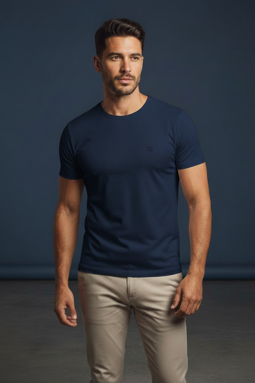 Vercini Signature Crew Neck T-Shirt – Premium Everyday Essential