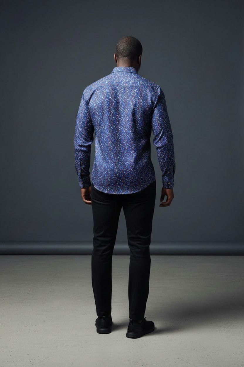 Vercini Abstract Artistry Dress Shirt,