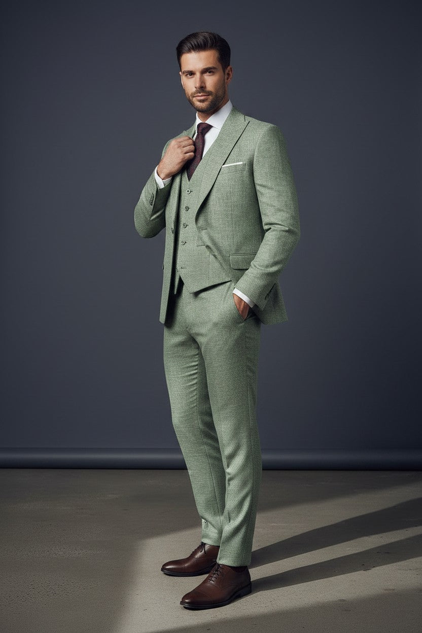 Vercini Signature Three-Piece Suit Collection