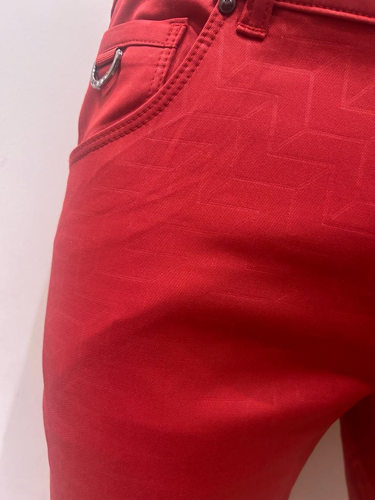 Red Mondo Studded Pants PANTS Mondo Collection Vercini
