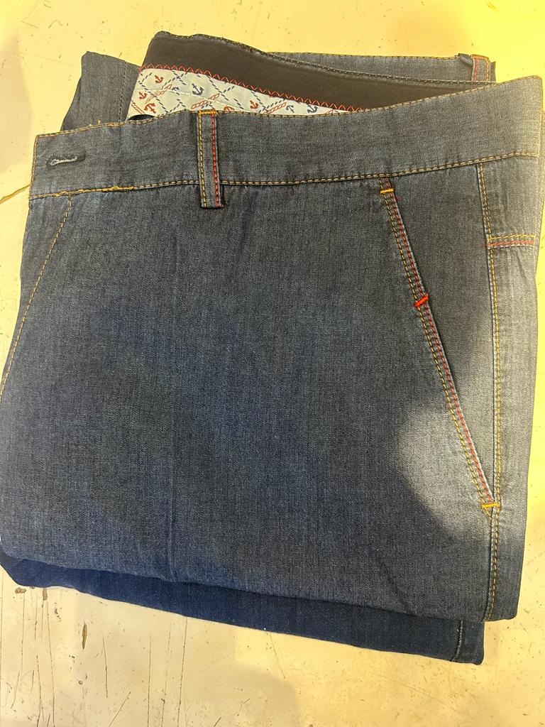 Avm blue trousers PANTS On Sale 30% Off Vercini