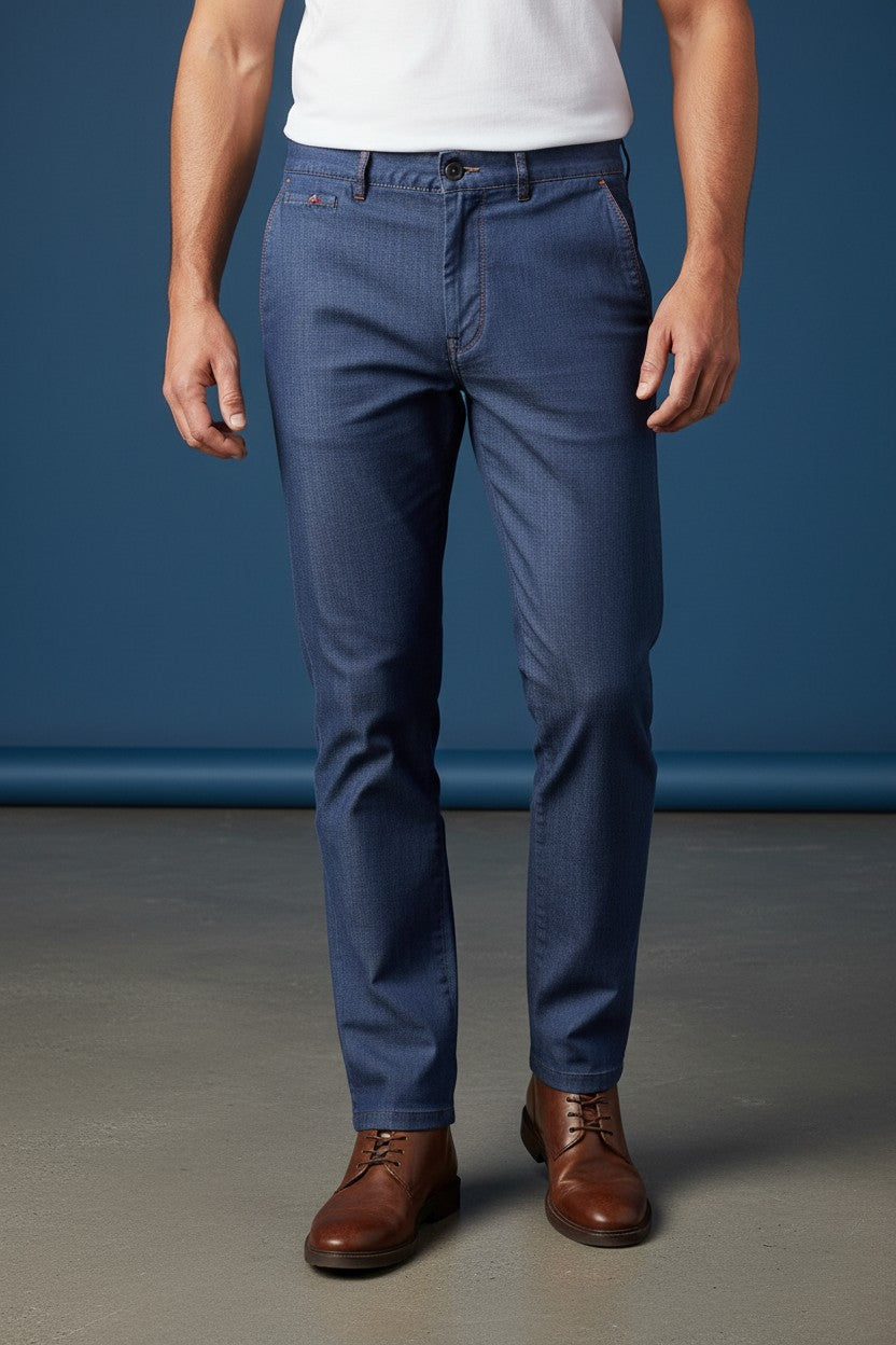 AVM Indigo Blue Dress Trousers
