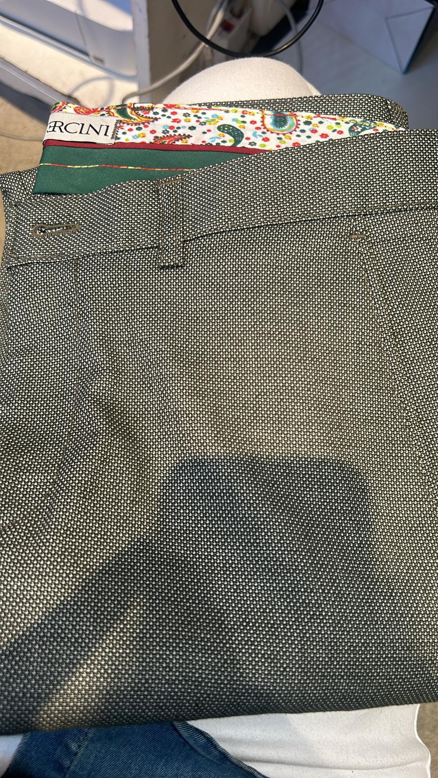 Olive green chinos PANTS On Sale 30% Off Vercini