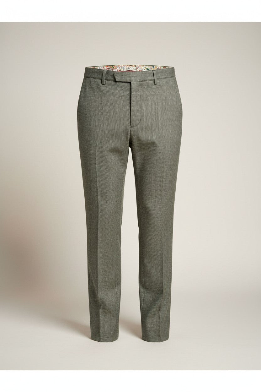 Vercini Olive Green Dress Pants